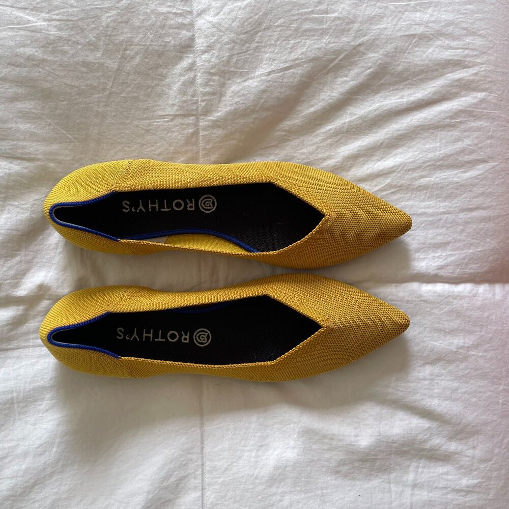 Rothy’s Point Marigold Size 12 Rare